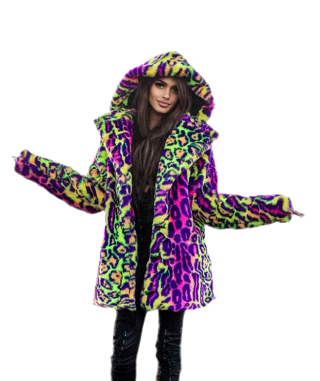 2200 WildRainbow coat