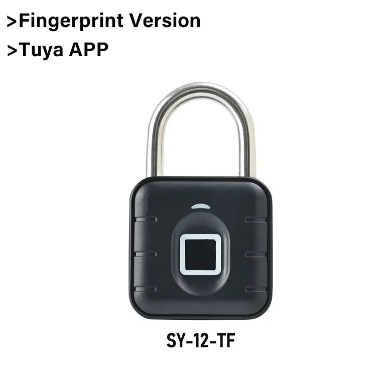 - Electronic Fingerprint Padlock