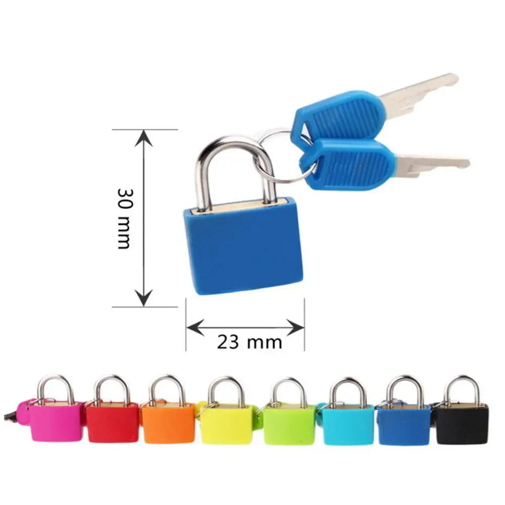 -Small Coloured Padlock 23mm