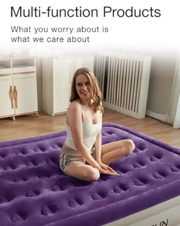 -Single Mattress with Built in Pump