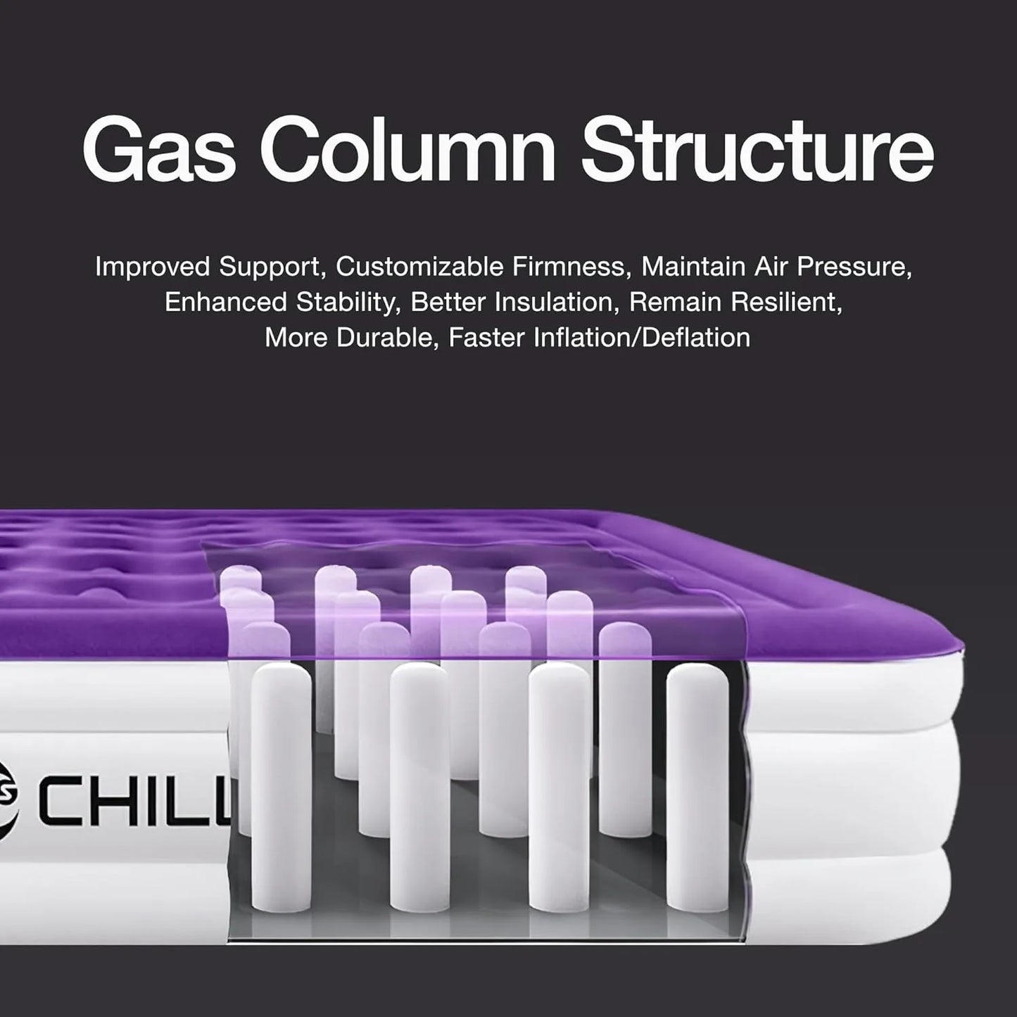 -Single Mattress with Built in Pump