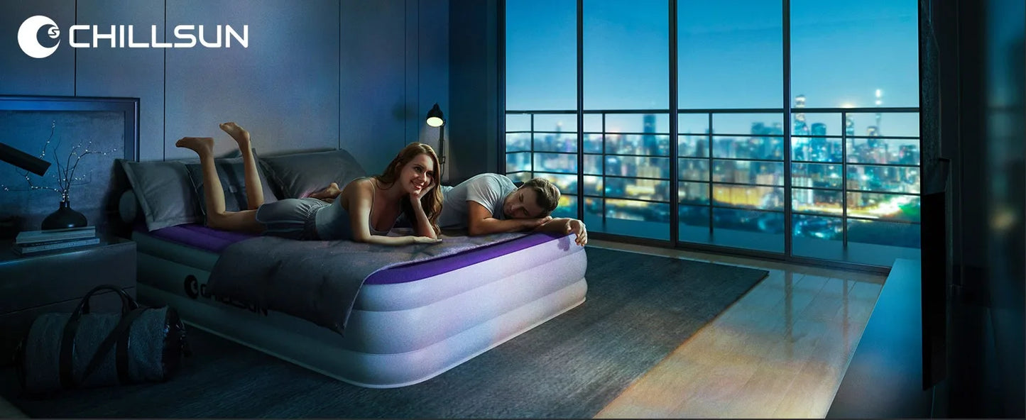 -Single Mattress with Built in Pump