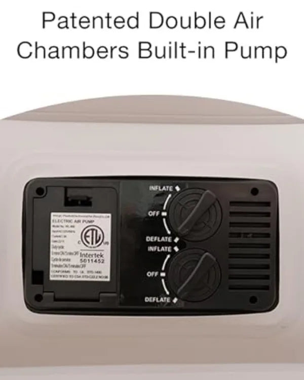 -Single Mattress with Built in Pump
