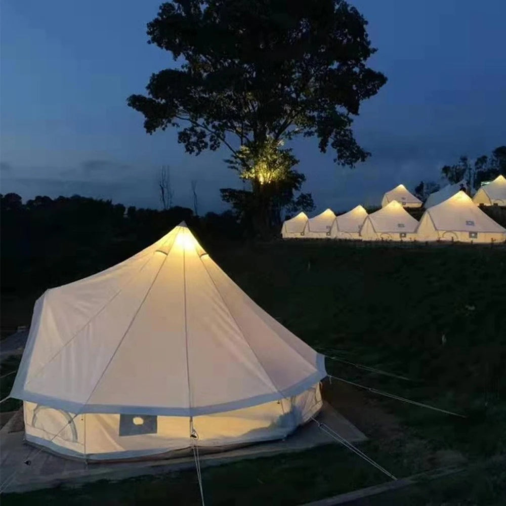 -BigYurt Bell Tent Luxury Camping 5-6 person