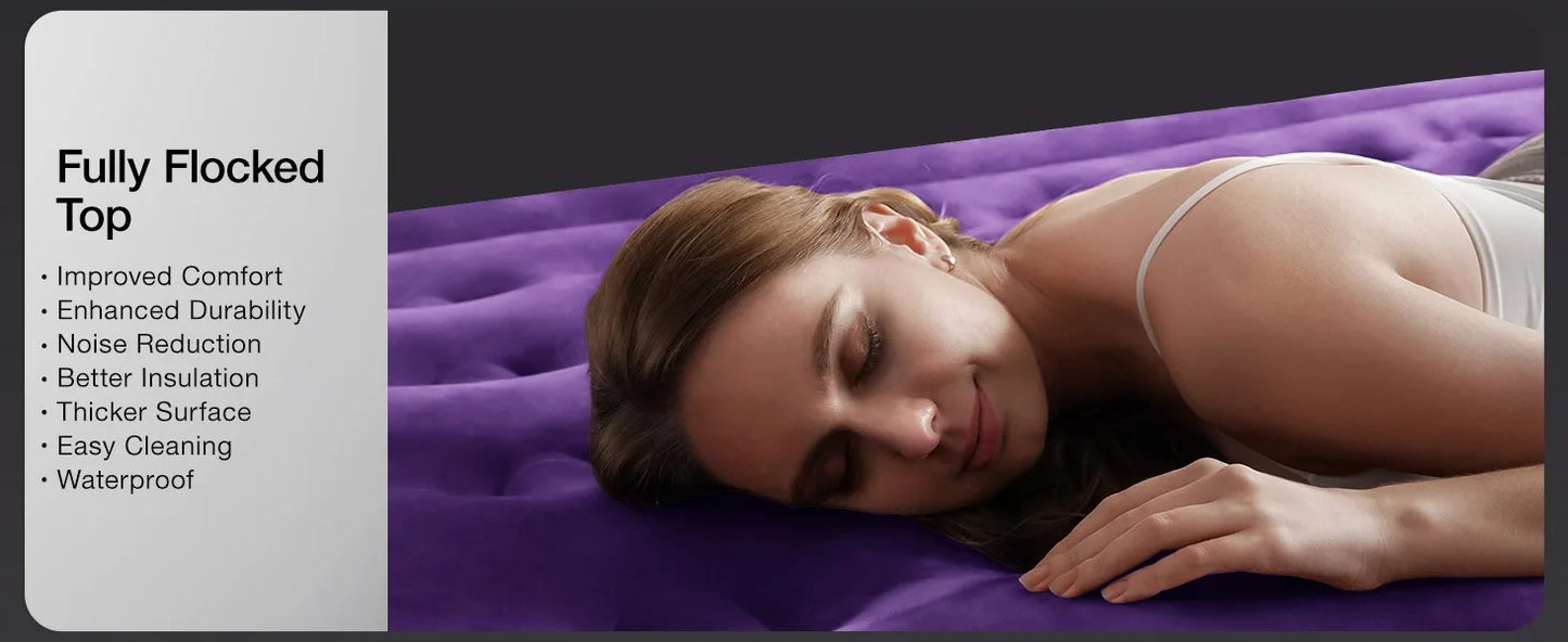 -Single Mattress with Built in Pump