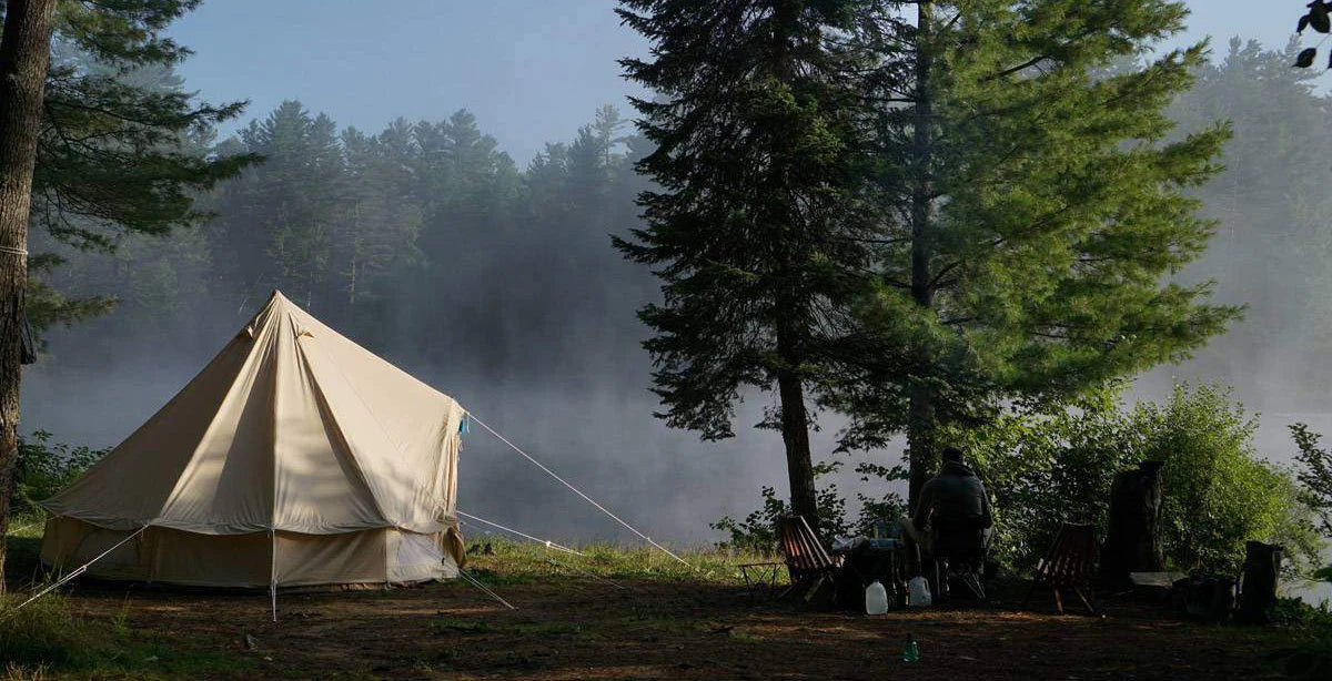 -BigYurt Bell Tent Luxury Camping 5-6 person